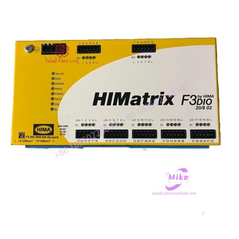 Germany HIMA safety control system module card rack cable