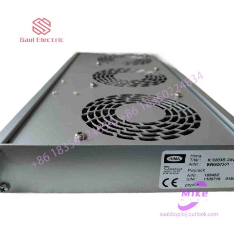 Germany HIMA safety control system module card rack cable